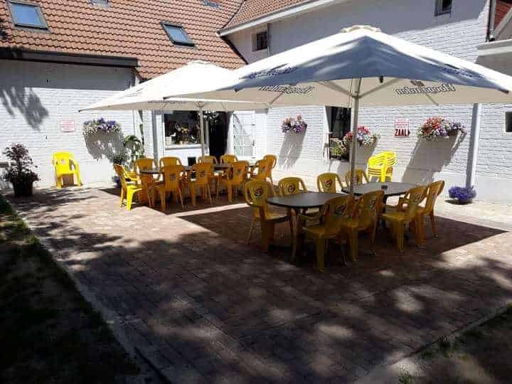 Salle de banquet du café @KuDa Geraardsbergen