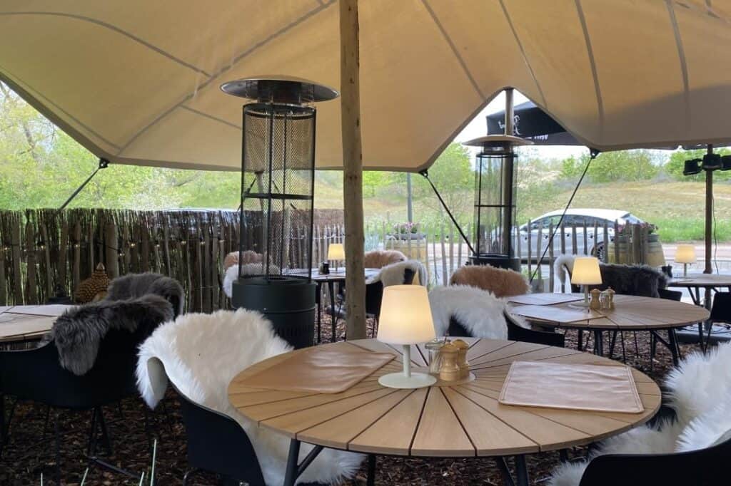 Terrasse de l'Eethuis 't Blekkertje Koksijde