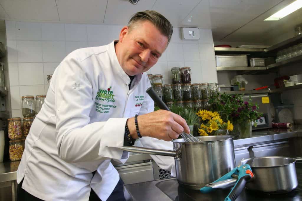 René Mathieu groene ster michelin rabarber