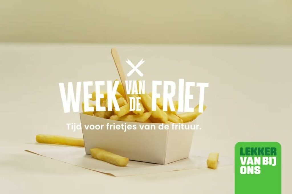 week van de friet frituur lekker van bij ons