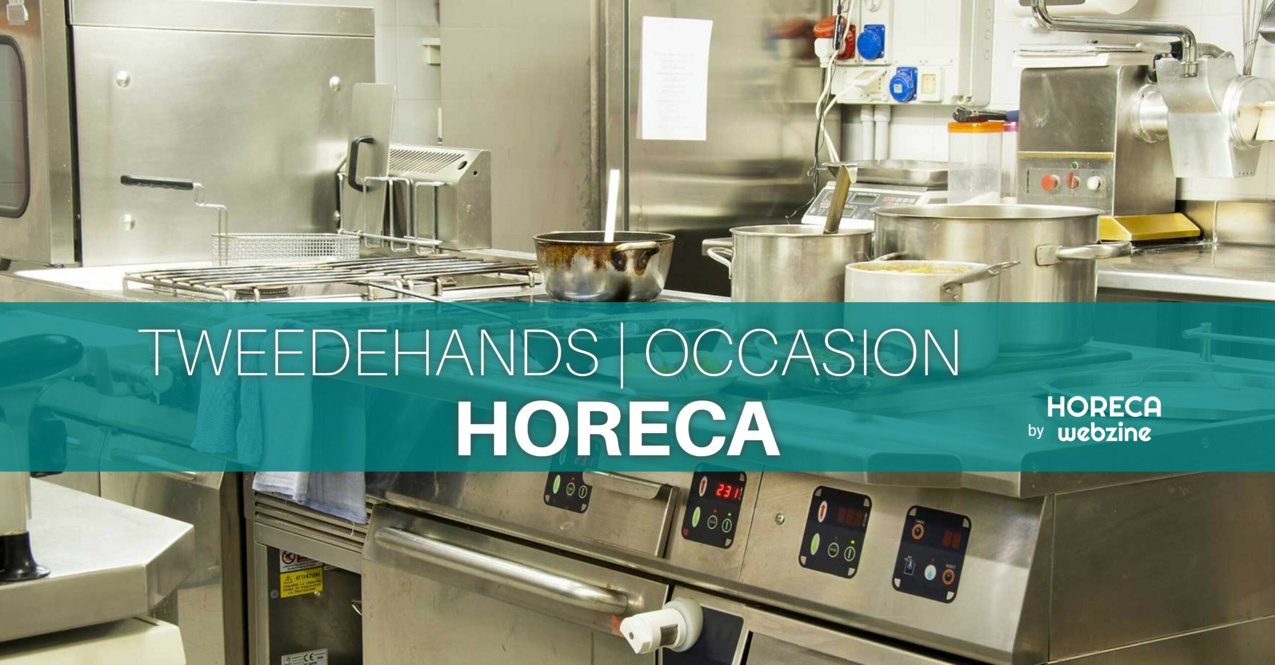 tweedehands materiaal occasion materiel horeca food industry