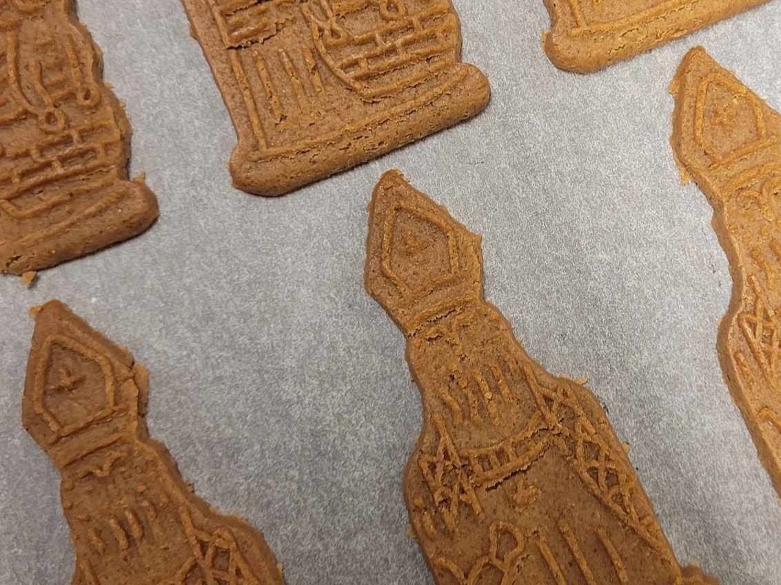 Bakken in spiegelbeeld voor Sinterklaas en speculaasvrijers 3