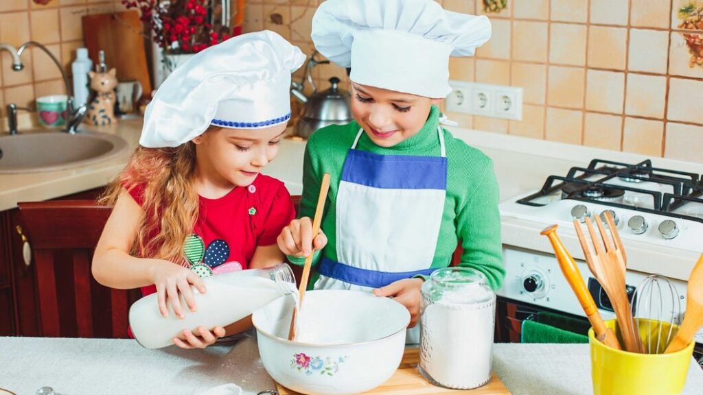 kinderen nageslacht koken culinaire opvoeding 2025